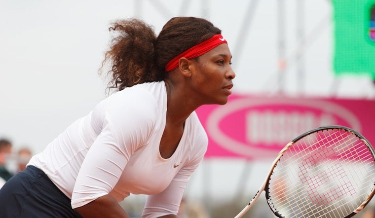 Spotted: Serena Williams Challenges Dolores Park Tennis Players To Late-Night Match
