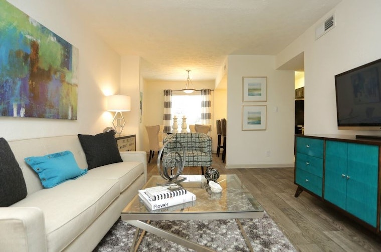 What does $1,100 rent you in Sandy Springs, today?