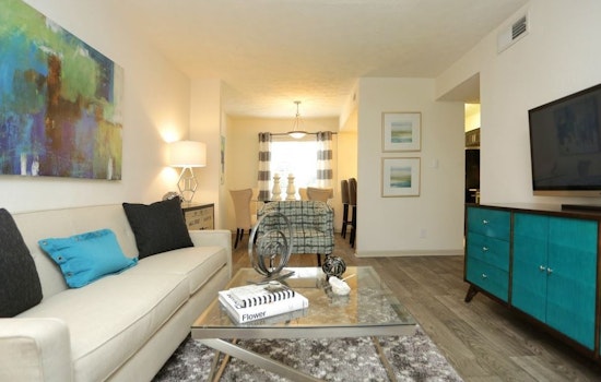 What does $1,100 rent you in Sandy Springs, today?