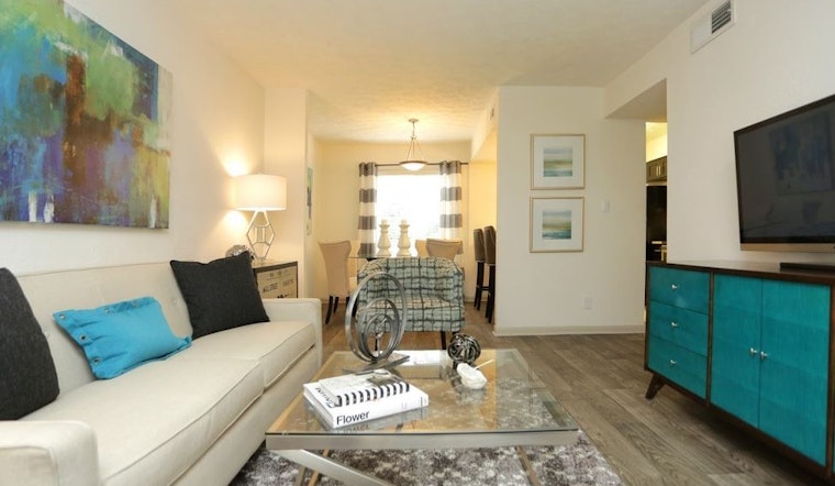 What does $1,100 rent you in Sandy Springs, today?