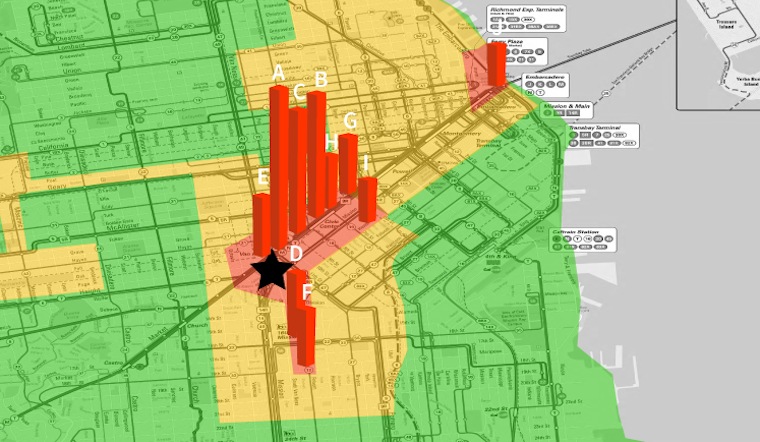 When It Comes To Fare Enforcement, Muni's Inspectors Rarely Stray Far From HQ