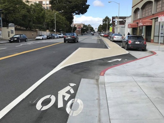 Baffled Motorists Use New Valencia Bike Lane For Parking Instead