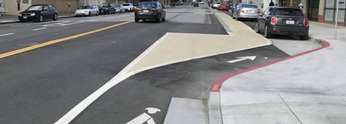 Baffled Motorists Use New Valencia Bike Lane For Parking Instead