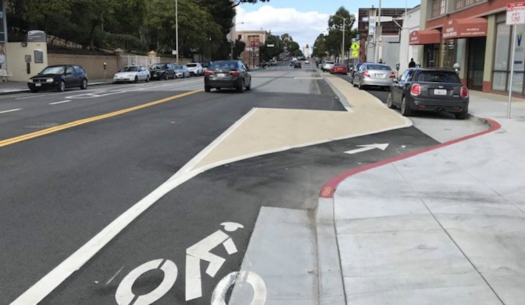 Baffled Motorists Use New Valencia Bike Lane For Parking Instead