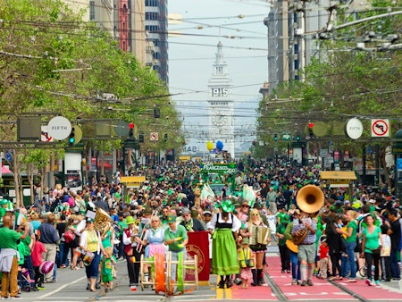 SF weekend: St. Patrick's Day fun, SF's largest Holi color fight, Hot Air Music Festival