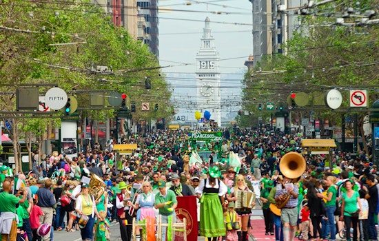 SF weekend: St. Patrick's Day fun, SF's largest Holi color fight, Hot Air Music Festival