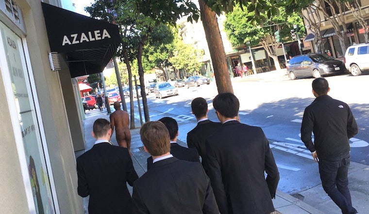 Birthday Suits Vs. Business Suits: Just Another Sunday In Hayes Valley [NSFW]