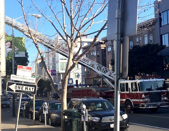 Woman In Critical Condition After Fire On Valencia Street [Updated]