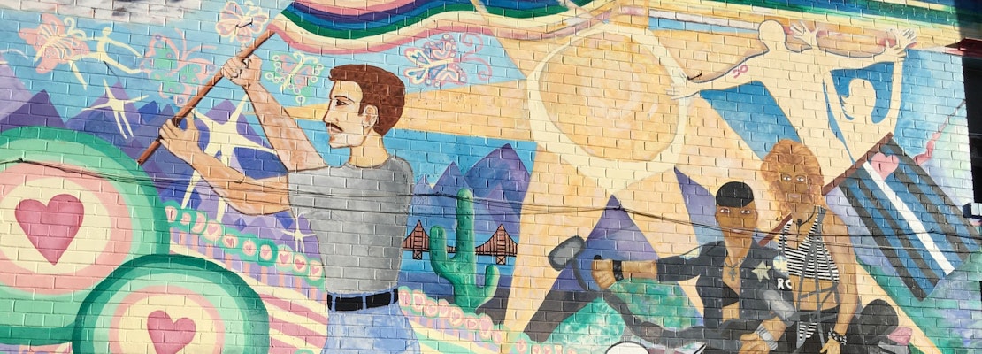 Rampant Serial Vandal Defaces Beloved Castro HIV/AIDS Mural