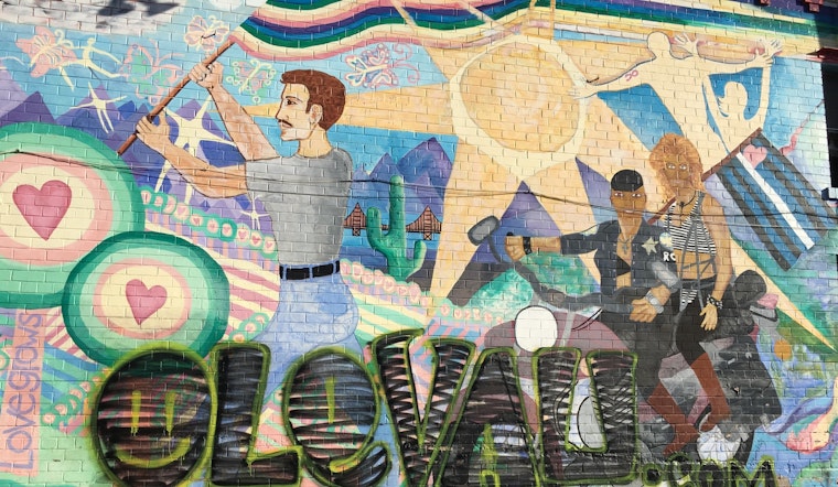 Rampant Serial Vandal Defaces Beloved Castro HIV/AIDS Mural