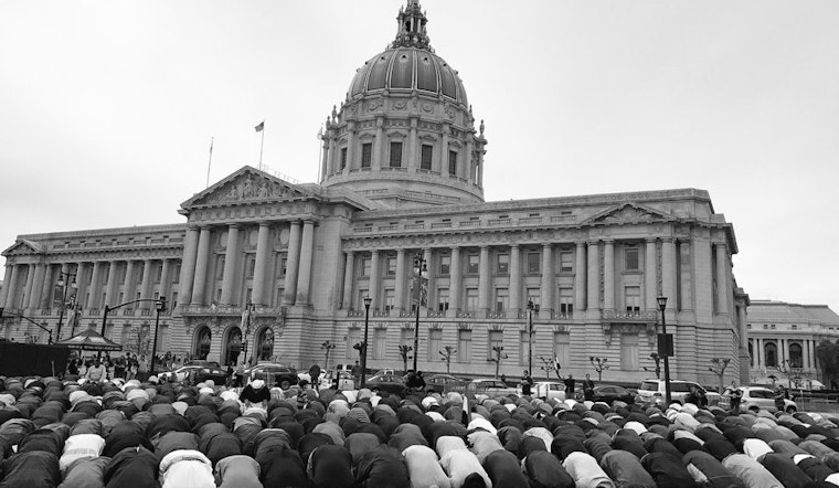 Immigration Ban, Free Tibet Protests Take To City Hall, Native American Rights March To Follow