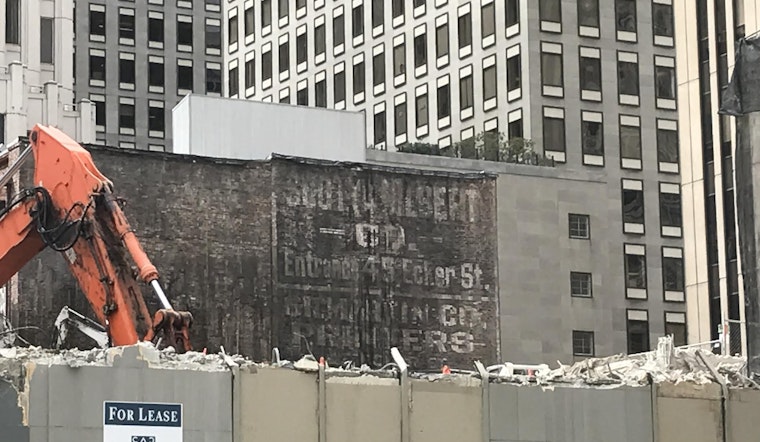 Spotted: SoMa Demolition Reveals Long-Hidden 'Ghost Advertising'