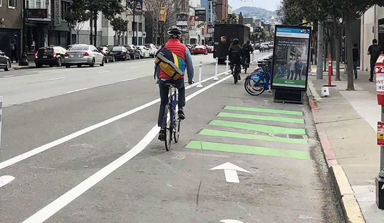 In wake of cyclist's death, 3 blocks of Howard Street to get parking-protected bike lanes