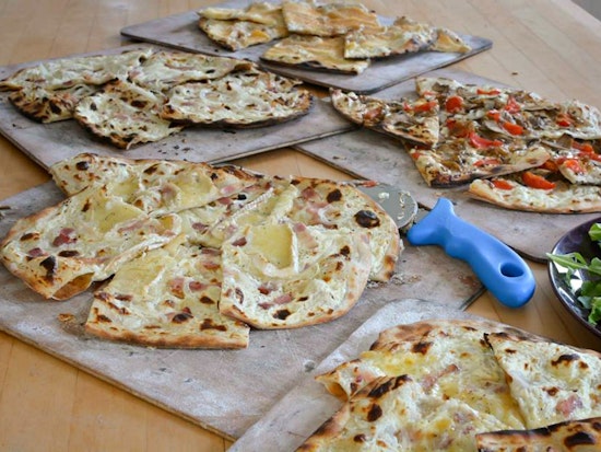'La Flamme' Brings Tarte Flambée To Financial District Lunch Scene