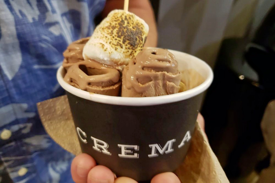 Find ice cream and frozen yogurt and more at Downtown's new Crema