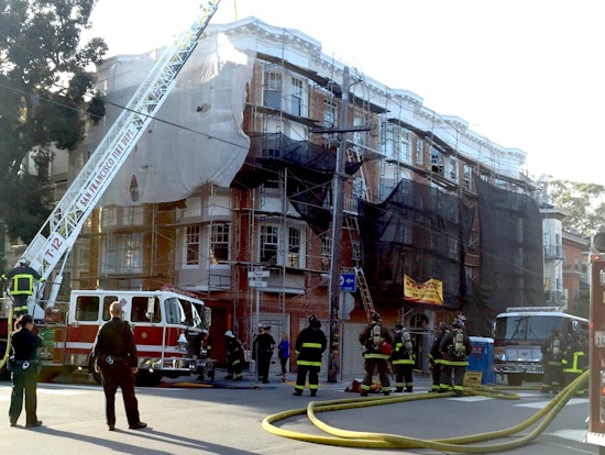 2-Alarm Fire Breaks Out At Page & Cole [Updated]