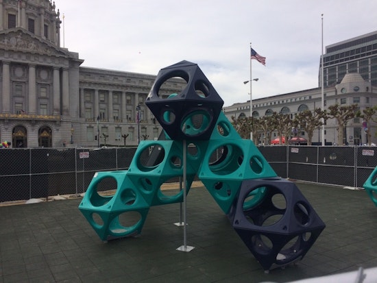 Get Outside And Play: 'Extraordinary Playscapes' Kicks Off With Installation At City Hall