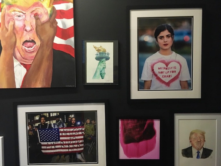 'Nasty Woman' Exhibition Protests Trump, Cuts To Planned Parenthood