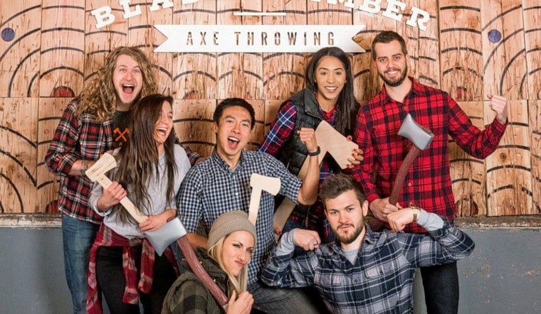New axe throwing spot Blade & Timber now open on Broadway
