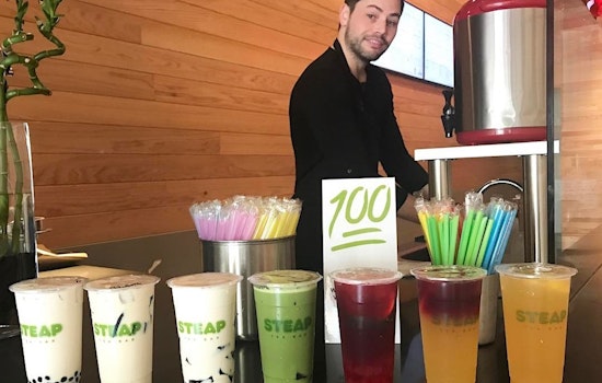‘Steap Tea Bar’ Brings Traditional Taiwanese Bubble Tea To Chinatown
