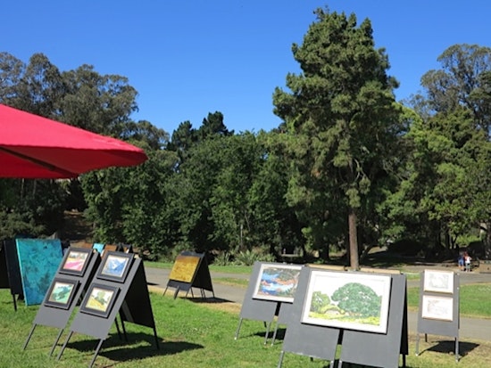 'Red Umbrellas' Art Show Brings Live Music To Golden Gate Park's Alvord Lake