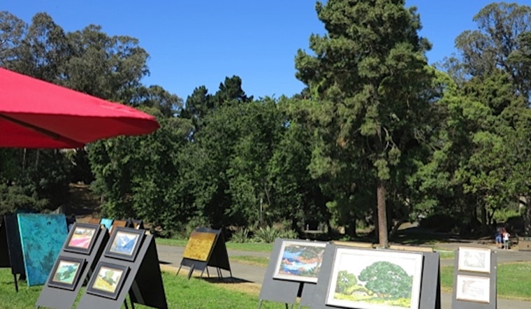 'Red Umbrellas' Art Show Brings Live Music To Golden Gate Park's Alvord Lake
