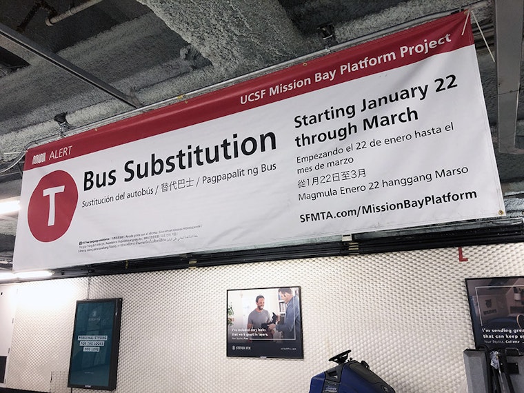 Muni's T-Third trains returning to service after 2-month bus substitution