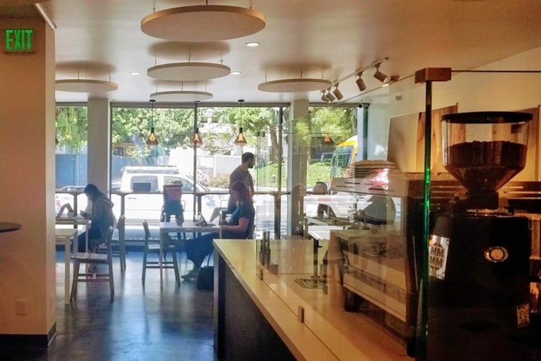 Upside Down makes Westwood debut, with coffee, local art and community vibes