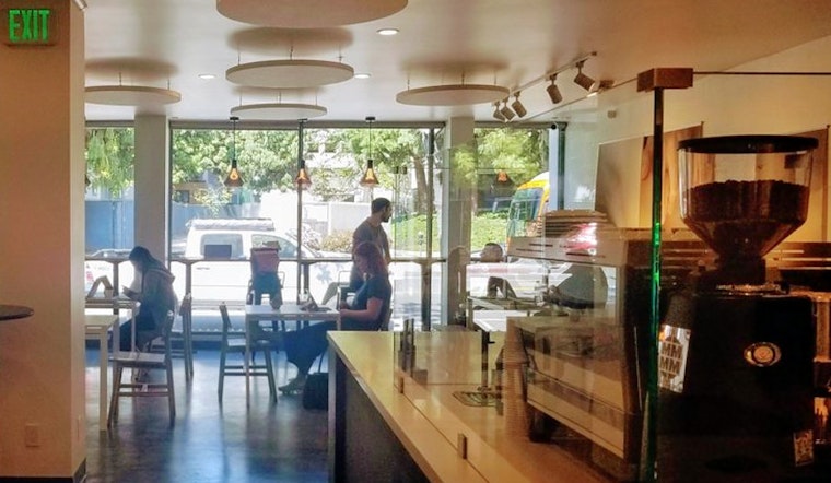 Upside Down makes Westwood debut, with coffee, local art and community vibes