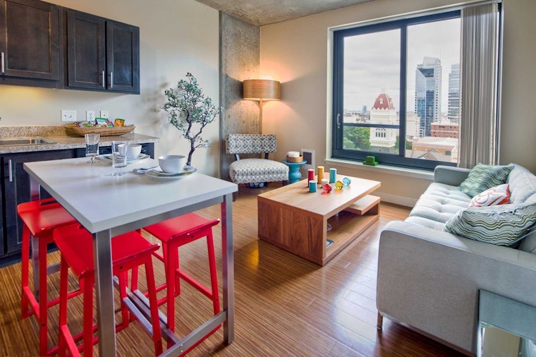 What will $1,400 rent you in Downtown, this month?