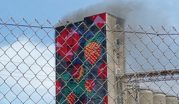 Threatening Art Project, Fire Breaks Out At Bayview Gateway