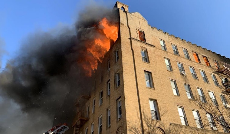 Top NYC news: 23 injured in 6-alarm Brooklyn fire; school bus involved in 4-car crash on RFK Bridge
