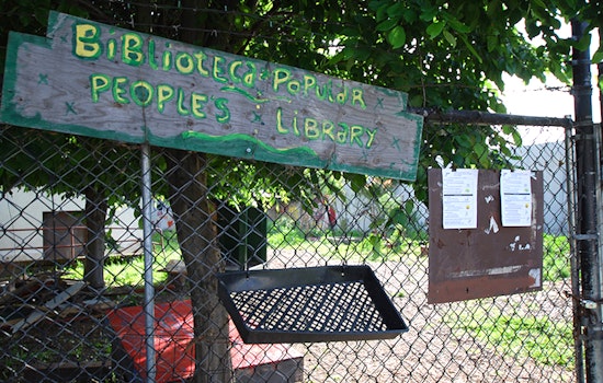 Fire Damages Historic Abandoned Library, Shuts Out Community Garden Project