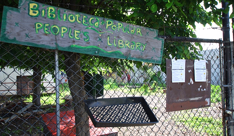 Fire Damages Historic Abandoned Library, Shuts Out Community Garden Project