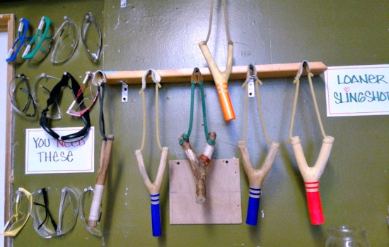 Gallery 'Scout's Artillery' A Safe Space, But Protective Eyewear Required