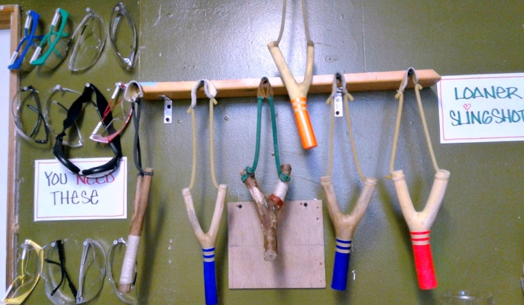 Gallery 'Scout's Artillery' A Safe Space, But Protective Eyewear Required