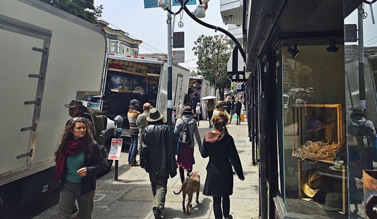 Ongoing Haight St. Construction Made 'Girlboss' Shoot 'A Bit Of A Circus'