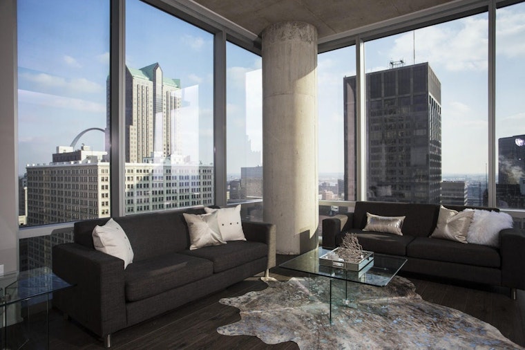 What will $1,200 rent you in St. Louis, this month?