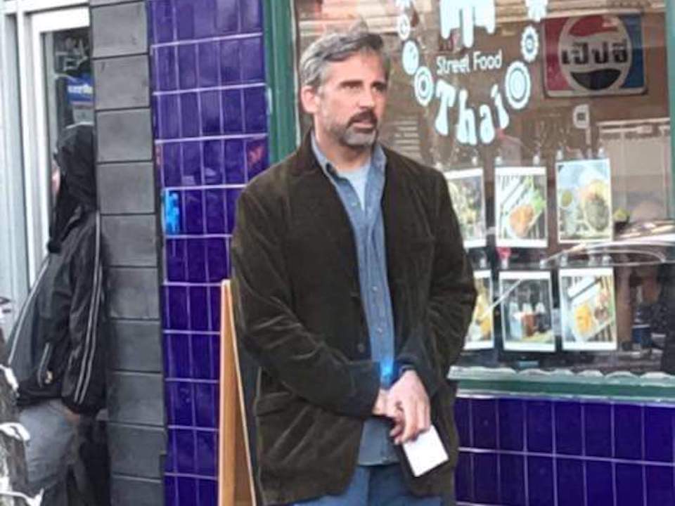 Spotted Steve Carell Shooting Beautiful Boy In The Upper Haight