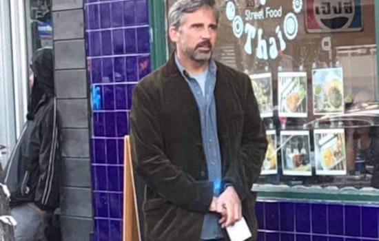 Spotted: Steve Carell Shooting 'Beautiful Boy' In The Upper Haight