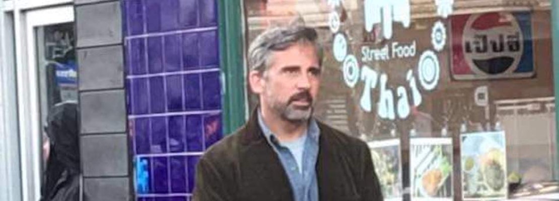 Spotted: Steve Carell Shooting 'Beautiful Boy' In The Upper Haight