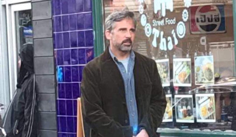 Spotted: Steve Carell Shooting 'Beautiful Boy' In The Upper Haight