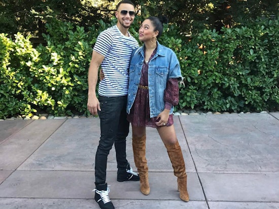 Steph & Ayesha Curry Jam Onstage At Black Cat Jazz Club