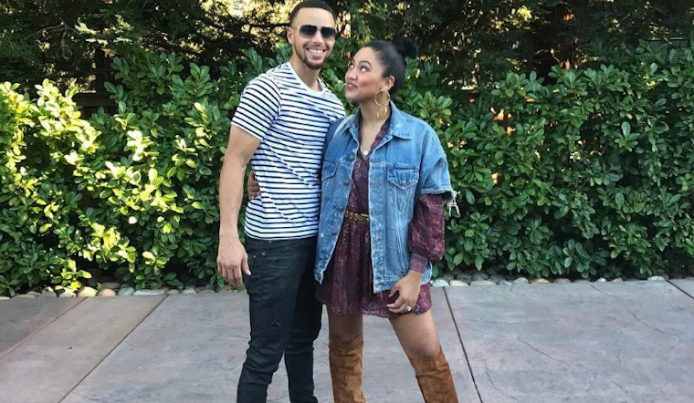 Steph & Ayesha Curry Jam Onstage At Black Cat Jazz Club