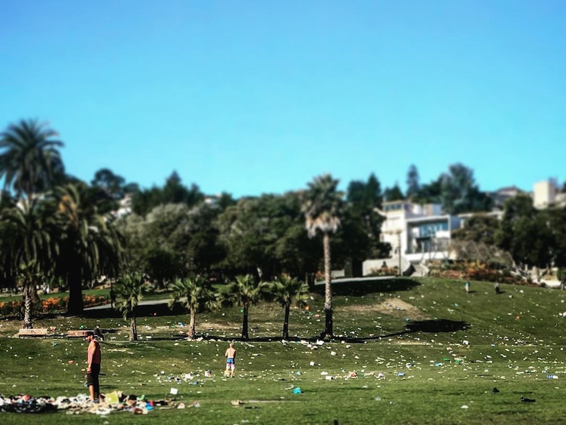Dolores Park Litterbugs Could Face $1000 Fines, Citations