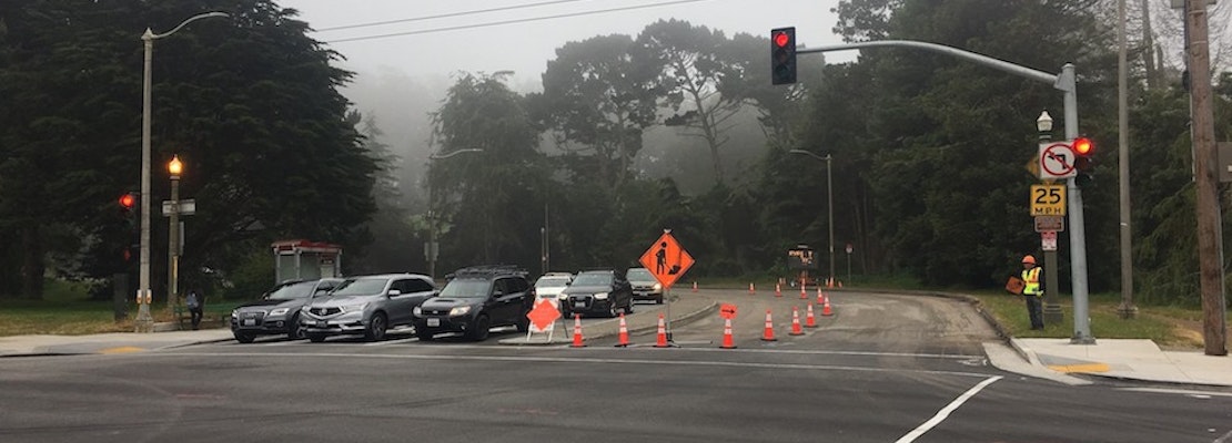 Drivers Beware: Repavement Work On Golden Gate Park's Crossover Drive Has Begun