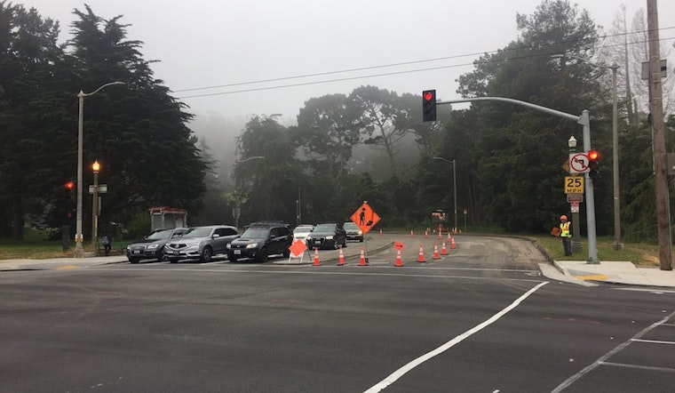 Drivers Beware: Repavement Work On Golden Gate Park's Crossover Drive Has Begun
