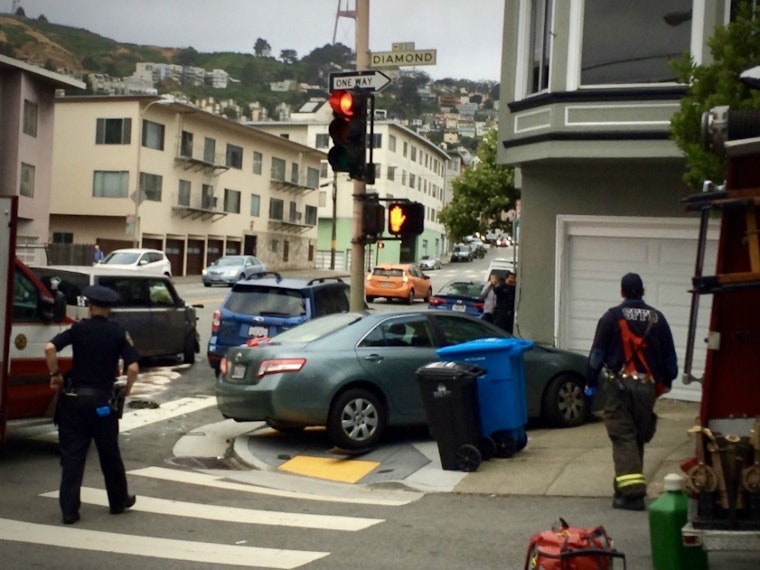 Hot Off The Tipline: Castro Collision, Minivan 'Beached' In Duboce Park, More