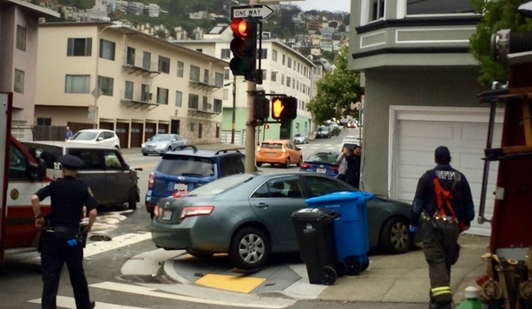 Hot Off The Tipline: Castro Collision, Minivan 'Beached' In Duboce Park, More