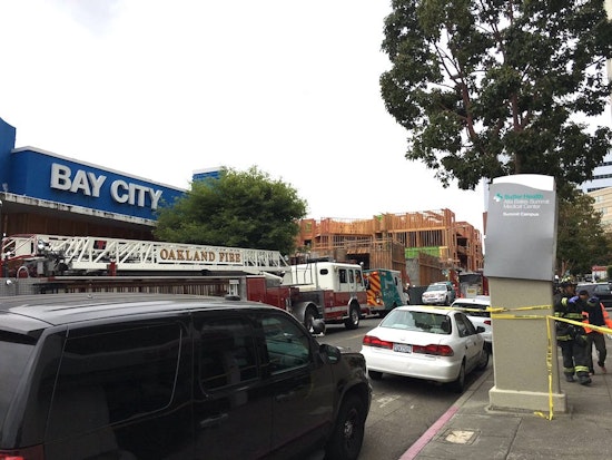 13 Injured In Collapse At Oakland Construction Site